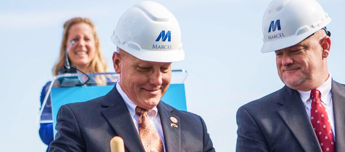 MARCEL BREAKS GROUND AT CROSS CREEK IN FULSHEAR BANNER