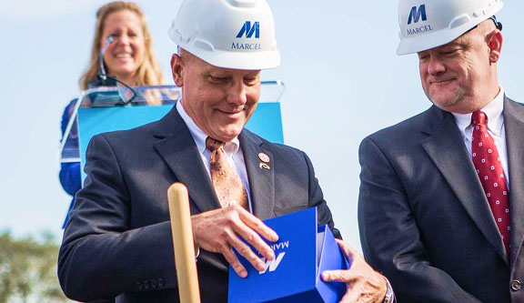 MARCEL BREAKS GROUND AT CROSS CREEK IN FULSHEAR