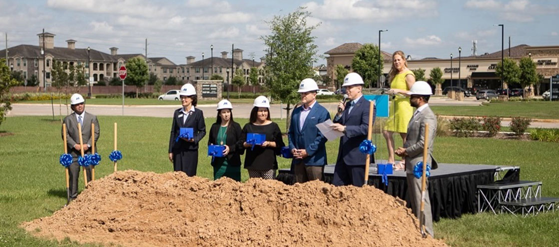 MARCEL DISTRICT BREAKS GROUND IN SUGAR LAND BANNER